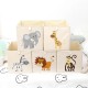 Storage Box Small Waterproof No Lid - Giraffe