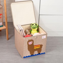 Storage Box Small Linen - Llama Storage Box Small Linen - Llama
