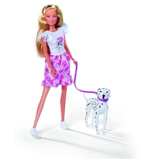 Steffi Love Cute Walk with Dalmation