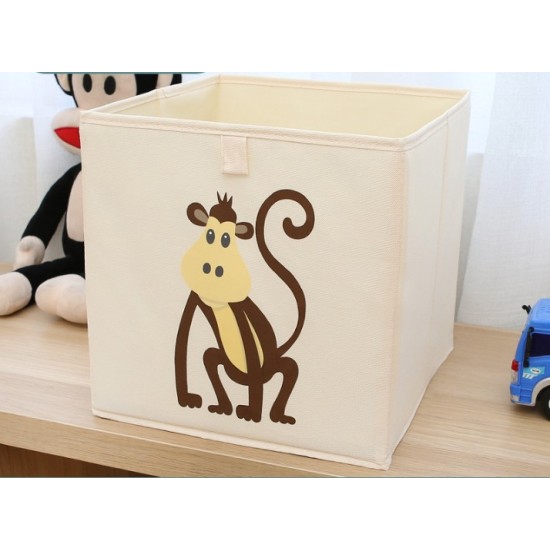 Storage Box Small Waterproof No Lid - Monkey