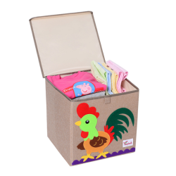 Storage Box Small Linen - Chick Storage Box Small Linen - Chick