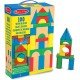 Melissa & Doug 100 Wood Blocks Set