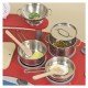 Melissa & Doug Stainless Steel Pots Pans Playset
