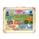 Melissa & Doug Wooden Magnetic Matching Picture Game