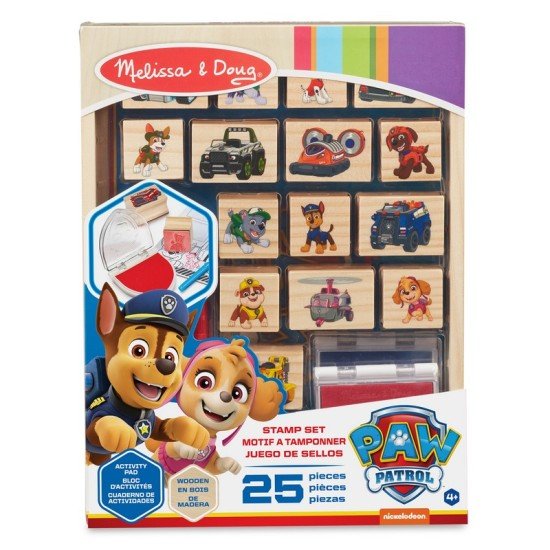  Melissa & Doug PAW Patrol Wooden Activity  Stamps Set 