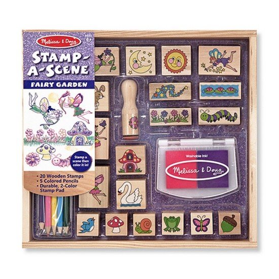 Melissa & Doug Stamp-a-Scene - Fairy Garden