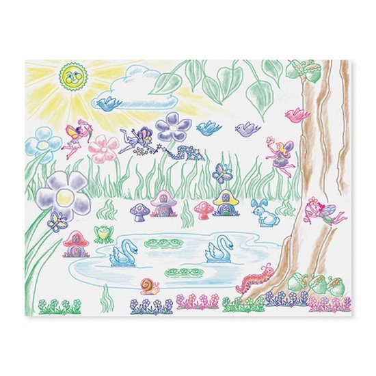 Melissa & Doug Stamp-a-Scene - Fairy Garden