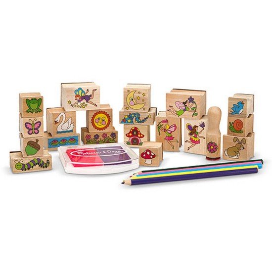 Melissa & Doug Stamp-a-Scene - Fairy Garden