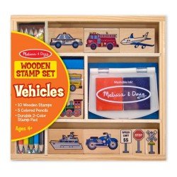 Melissa & Doug Vehicle Stamp Set Melissa & Doug Vehicle Stamp Set