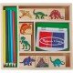 Melissa & Doug Wooden Stamp Set - Dinosaurs