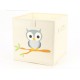 Storage Box Small Waterproof No Lid - Owl