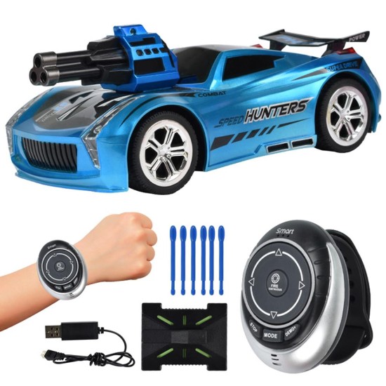 Fire Bullet Voice Control Car - Blue