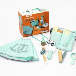 Wooden Barber Playset Wooden Barber Playset
