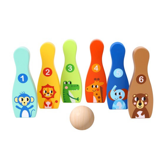 Tooky Toy  Jungle Bowling Game