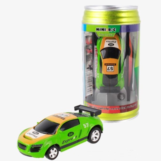 Coke Can Mini Rc Car  Green