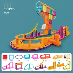 Magnetic Plane Sky Track  101pcs Magnetic Plane Sky Track  101pcs