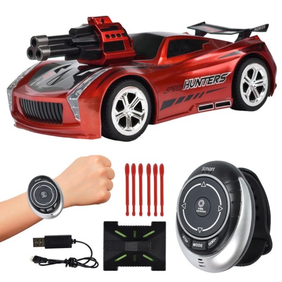 Fire Bullet Voice Control Car - Red