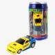 Coke Can Mini Rc Car  Yellow