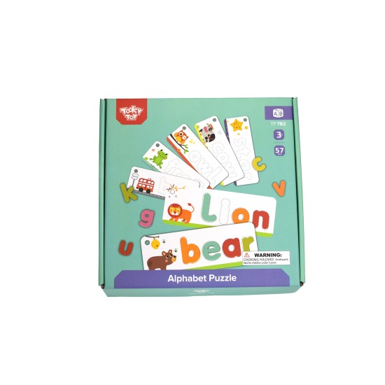 Tooky Toy Alphabet Flashcard Puzzle