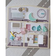 Nunukids - House Sensory Busy Board 