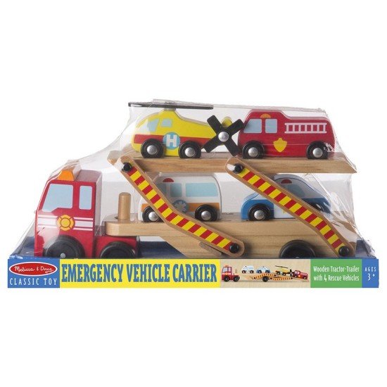 Melissa & Doug Emergency Vehicle Carrier