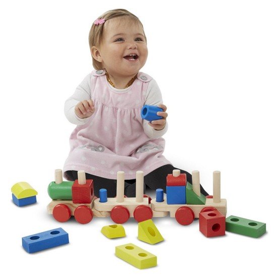 Melissa & Doug Stacking Train