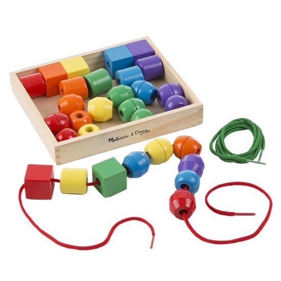 Melissa & Doug Primary Lacing Beads