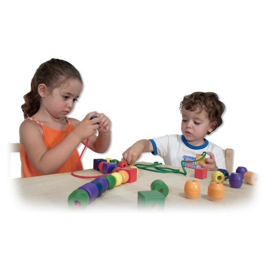 Melissa & Doug Primary Lacing Beads