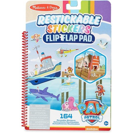 Melissa & Doug PAW Patrol Reusable Stickers Adventure Bay