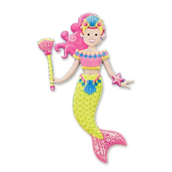 Melissa & Doug Puffy Sticker Play Set Mermaid