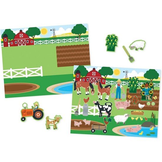 Melissa & Doug Reusable Sticker Pad - Habitats