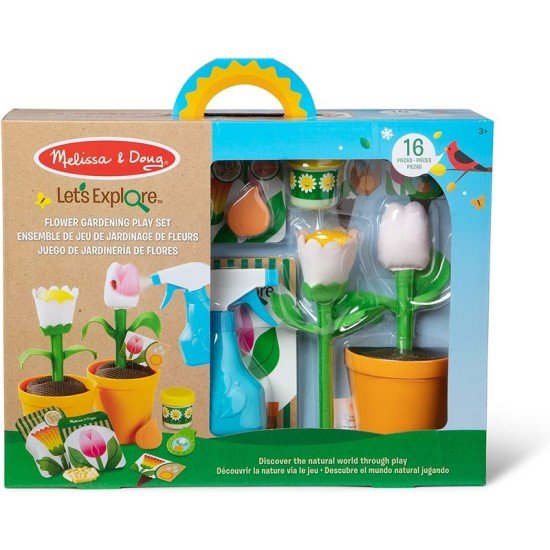 Melissa & Doug Let’s Explore Flower Gardening Play Set