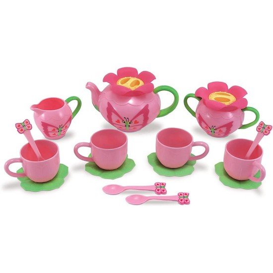 Melissa & Doug Bella Butterfly Tea Set