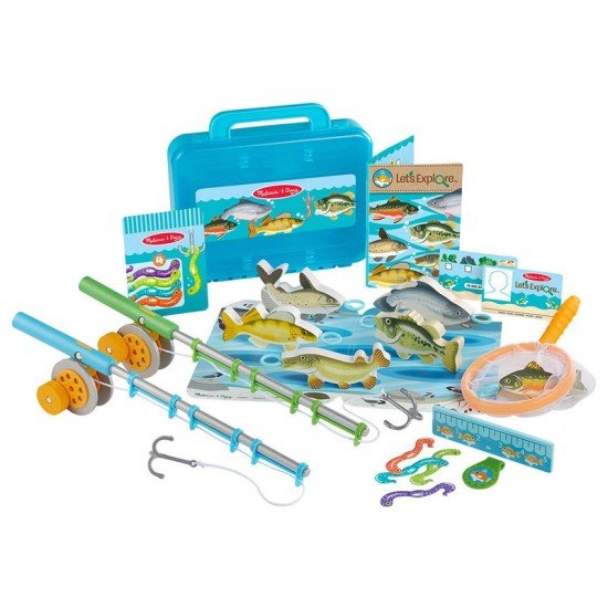 Melissa & Doug Let's Explore Fishing Playset - 21 pcs