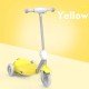 2 In 1 Bubble Electric Scooter - Yellow