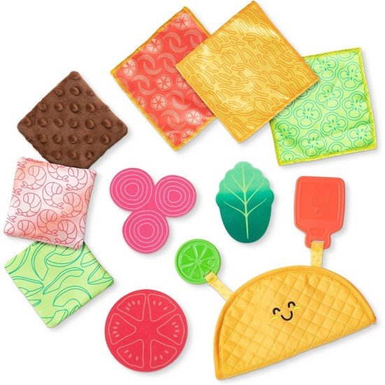 Melissa & Doug Multi-Sensory Soft Taco Fill & Spill 