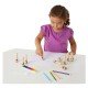 Melissa & Doug Deluxe Happy Handles Wooden Stamp Set