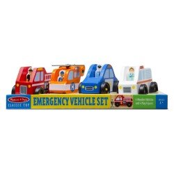 Melissa & Doug Emergency Vehicle Set Melissa & Doug Emergency Vehicle Set
