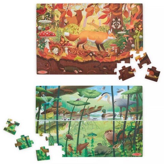 Melissa & Doug Seek & Find Floor Puzzle - 48 pcs