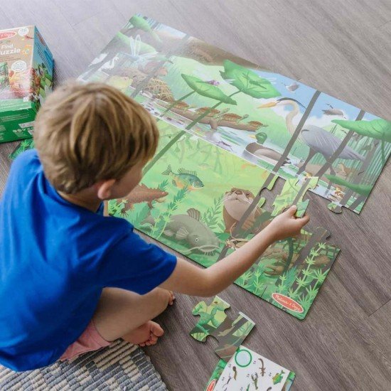 Melissa & Doug Seek & Find Floor Puzzle - 48 pcs