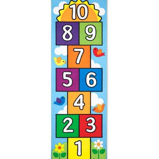 Melissa & Doug Hop & Count Hopscotch Rug