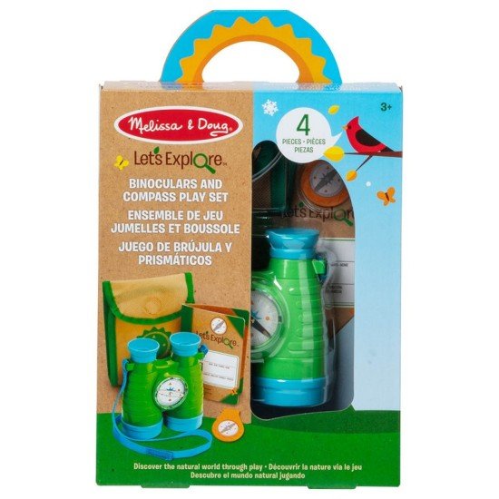 Melissa & Doug Binoculars & Compass Playset