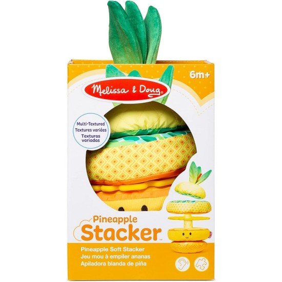 Melissa & Doug Pineapple Soft Stacker