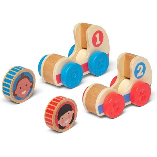 Melissa & Doug GO TOTs Wooden Race Cars