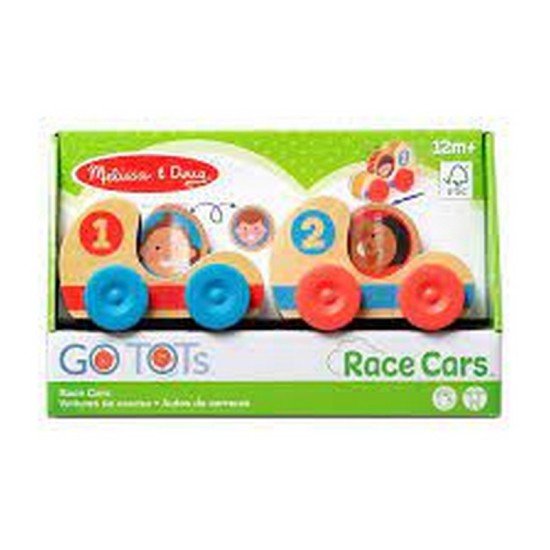 Melissa & Doug GO TOTs Wooden Race Cars