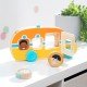 Melissa & Doug GO TOTs Wooden Roll & Ride Bus