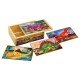 Melissa & Doug Dinosaurs Puzzles in a Box