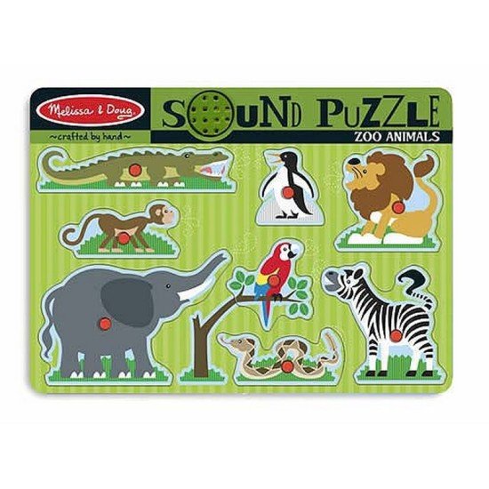 Melissa & Doug - Zoo Animals Sound Puzzle