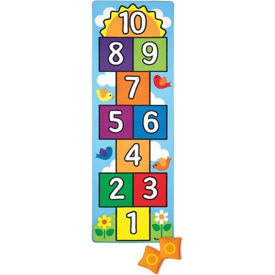 Melissa & Doug Hop & Count Hopscotch Rug