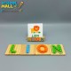 Montessori Letter Pairing Clip Ball Game 